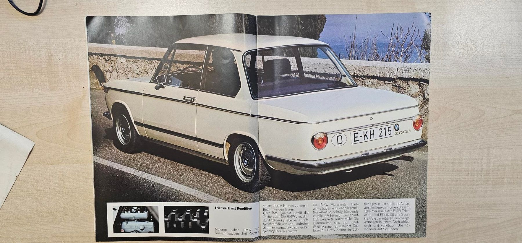 BMW Documenti: BMW 2002, 1802 , 1602, Prospekt 1973, – Usato da Reinach AG venduto da 911356 1