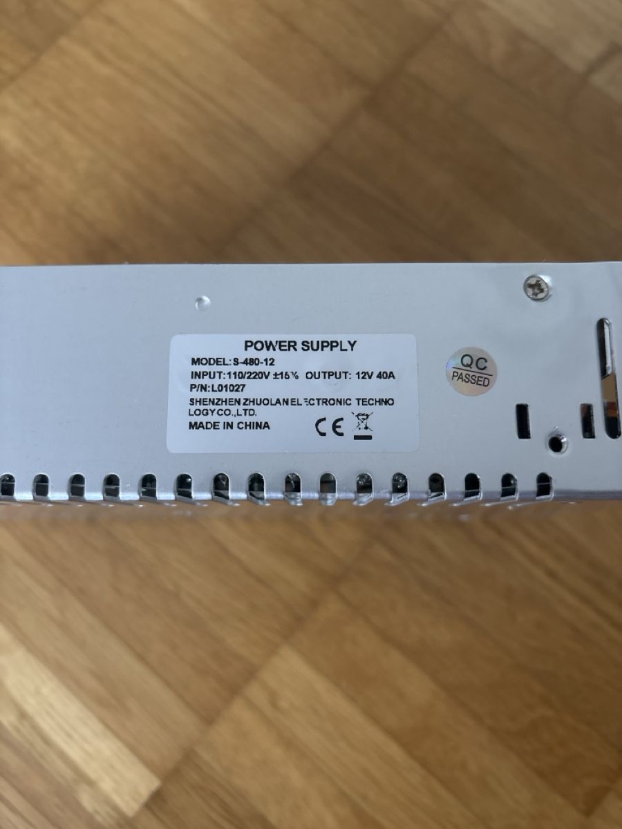 Elektronikbauteile: Netzteil 12V 40A – Gebraucht aus Oberrohrdorf von __Julian__ 1
