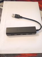 USB Hub 4 Ports schwarz neuwertig