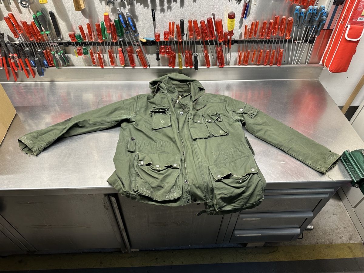 G-Star Giacche: G-Star Raw Cargo Jacke oliv – Usato da Schwende venduto da weesli