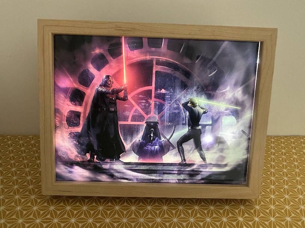 Poster & Bilder: Star Wars LED Bild – Gebraucht aus Luzern von trollinchen2017 1