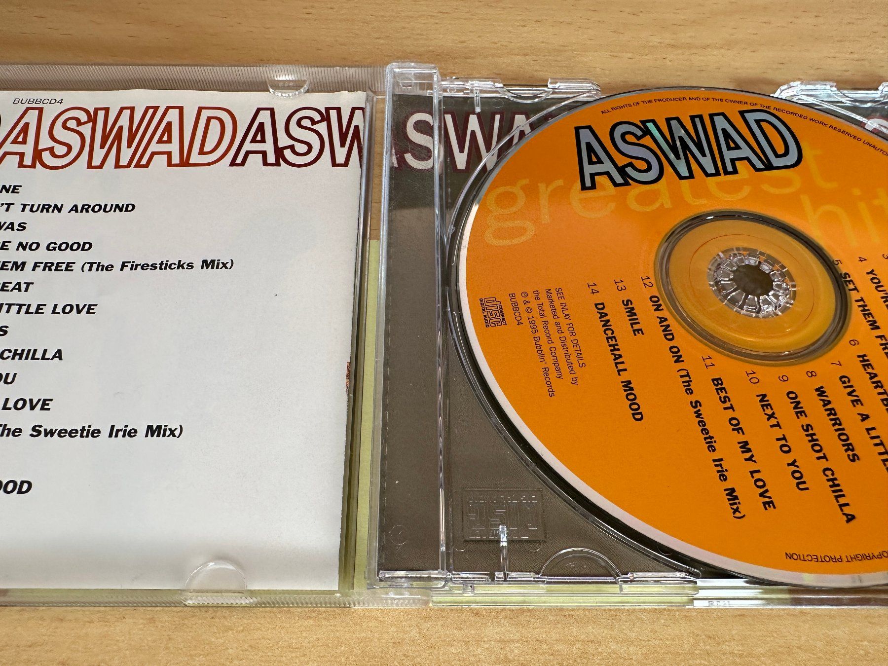 CD: Aswad – Greatest Hits – Usato da Rikon im Tösstal venduto da Alpenmutz 2