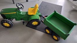 Kindertraktor mit Anhänger John Deere