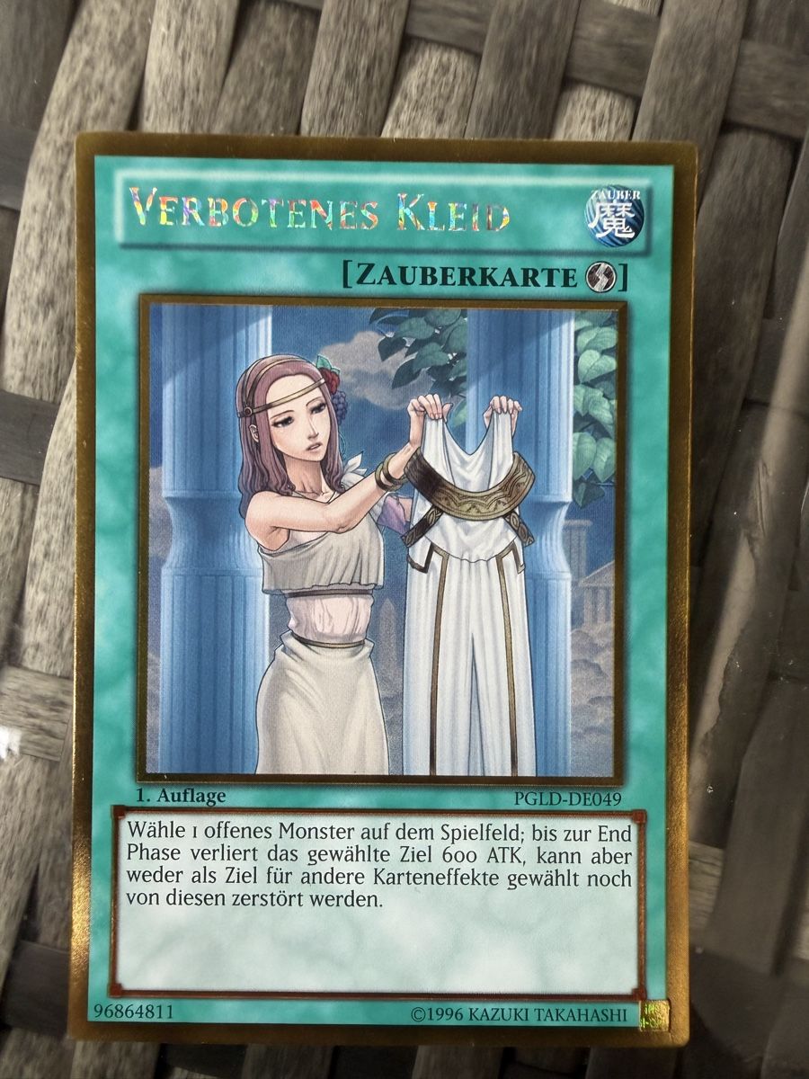 Cartoline: Yu-Gi-Oh Verbotenes Kleid  PGLD-DE049 – Nuovo (secondo la descrizione) da Bülach venduto da ran_kqm8
