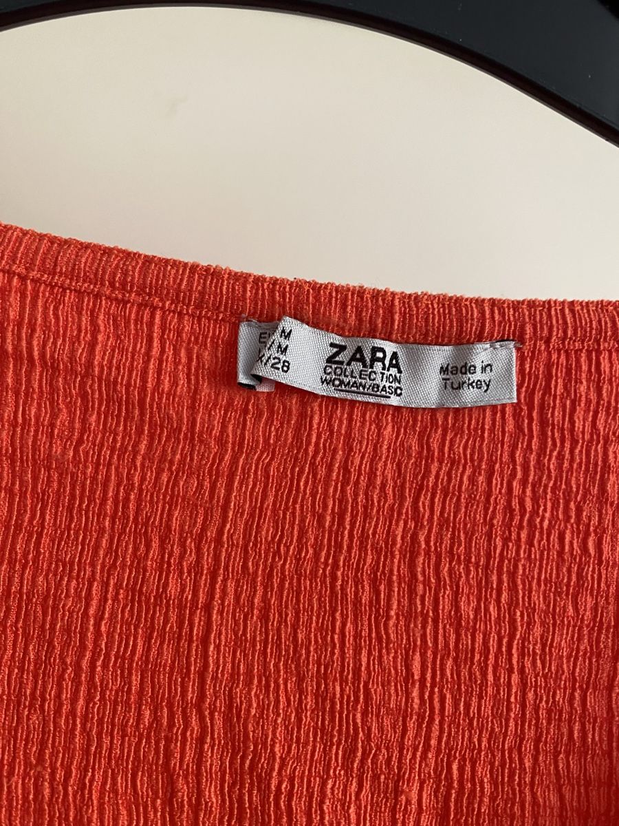 Zara T-Shirts: Oberteil, Zara, orange. Grösse M￼ – Neu (gemäss Beschreibung) aus Hünenberg von a.u.849 2