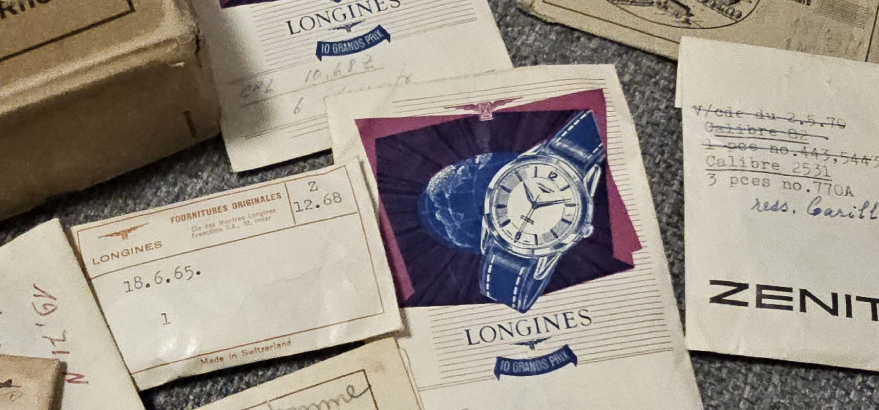 Longines Uhren: Longines et Zenith  ressorts de barillets – Defekt aus Genève von Fresko01 2