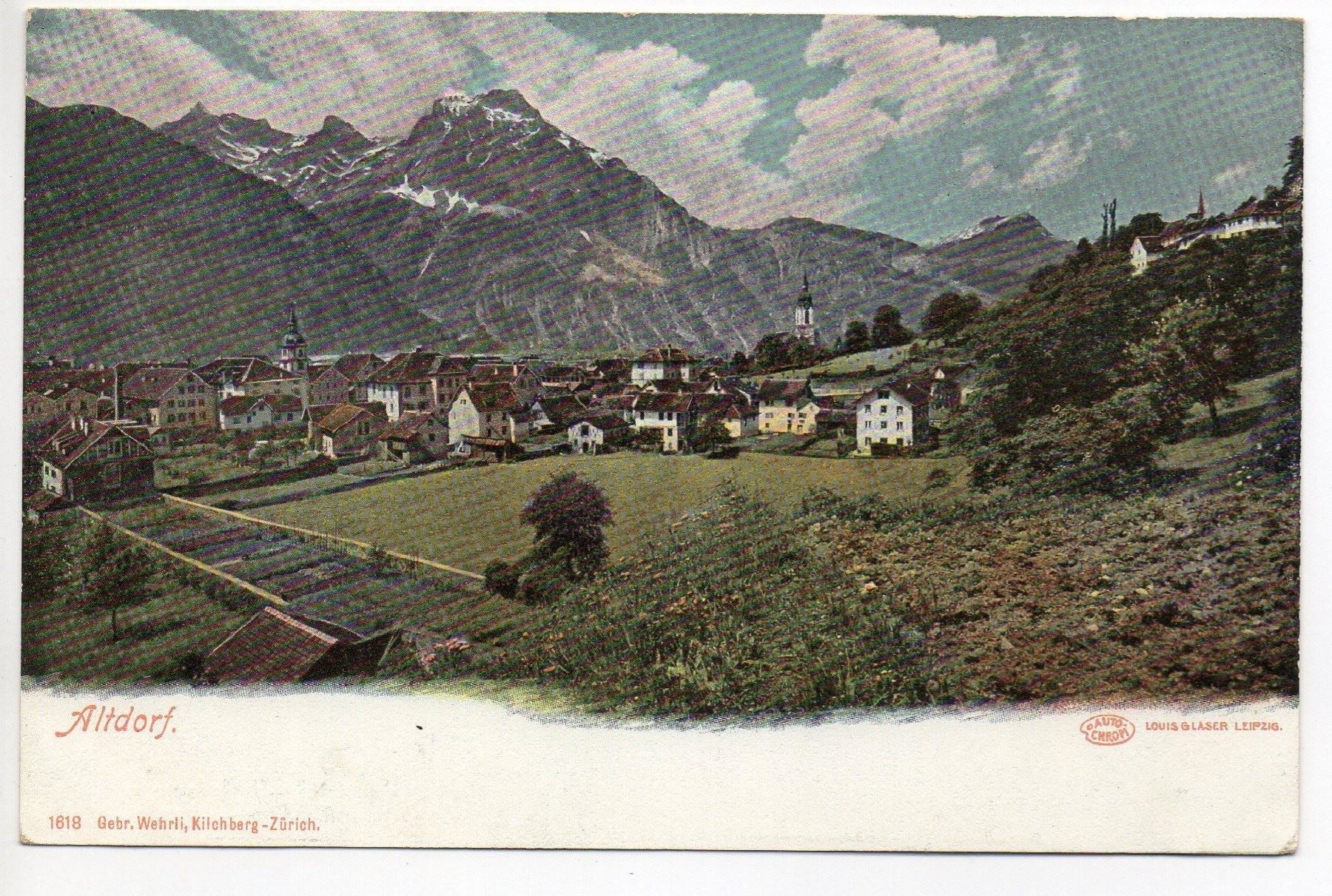 Cartoline postali: ALTDORF um 1900 – Nuovo (secondo la descrizione) da Jona venduto da philajona