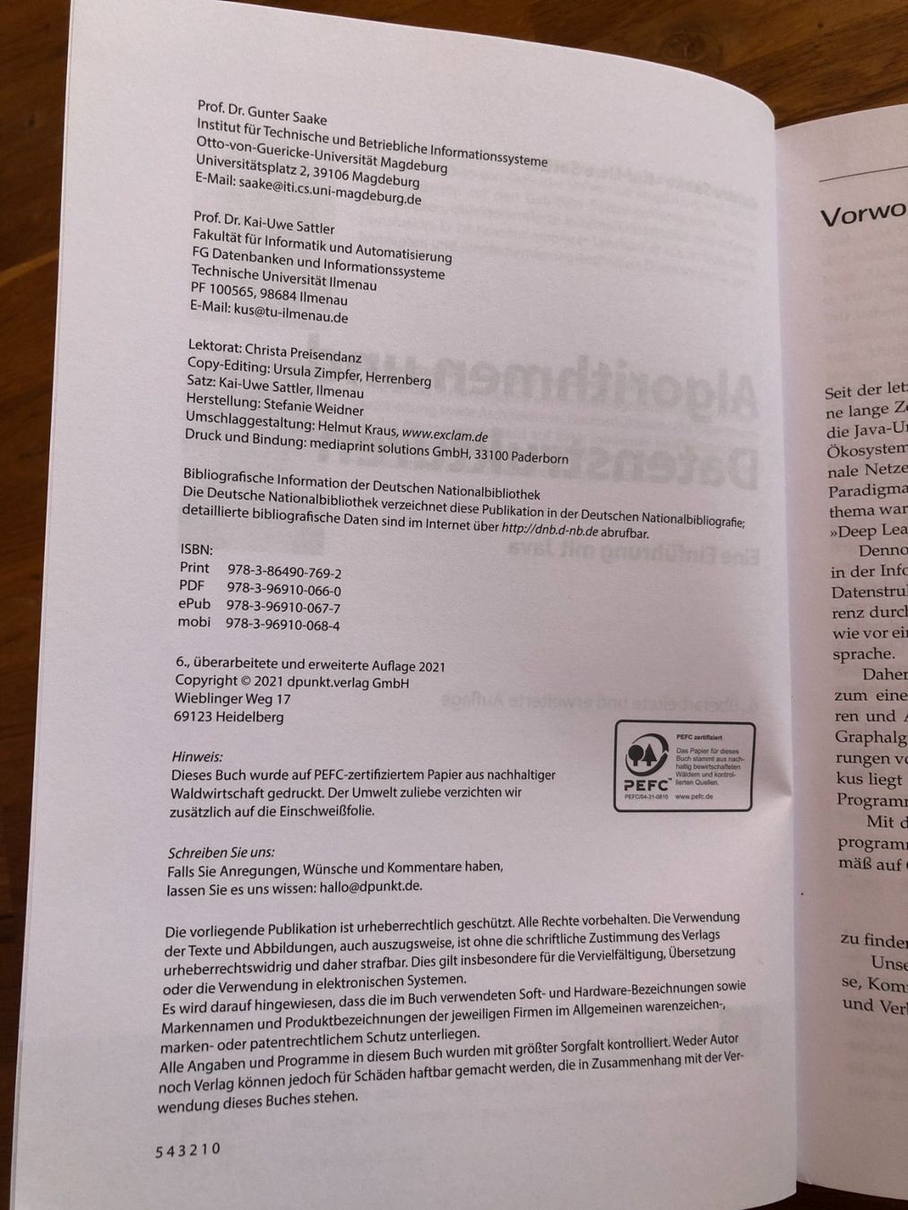 Livres: Algorithmen und Datenstrukturen – Neuf (Voir description) à Wetzikon ZH par kat_ywn6 1