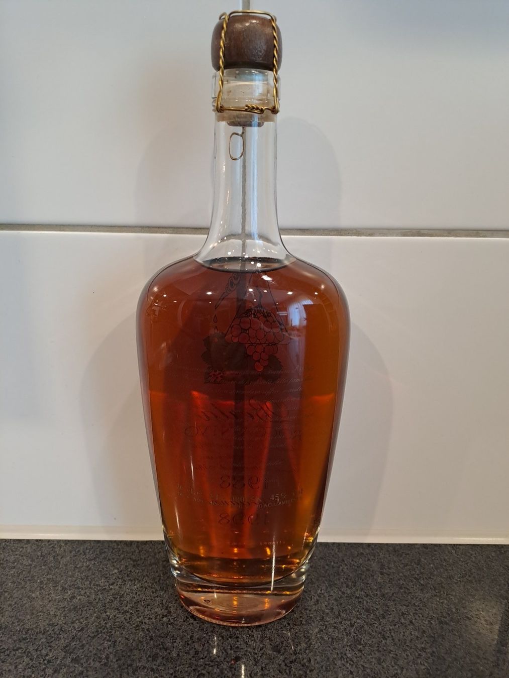 Berta Spirituosen: Berta Grappa Roccanivo 1988 – Neu und originalverpackt aus Elsau von Kellerraeumung 3
