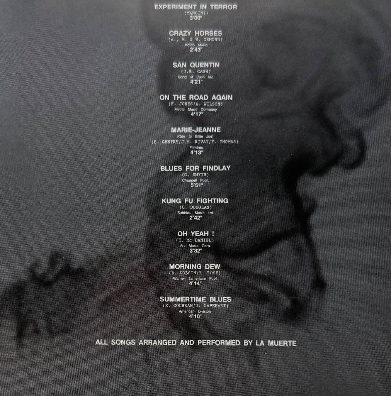 CD: La Muerte / Experiment in Terror – Usato da Näfels venduto da rottabi 1