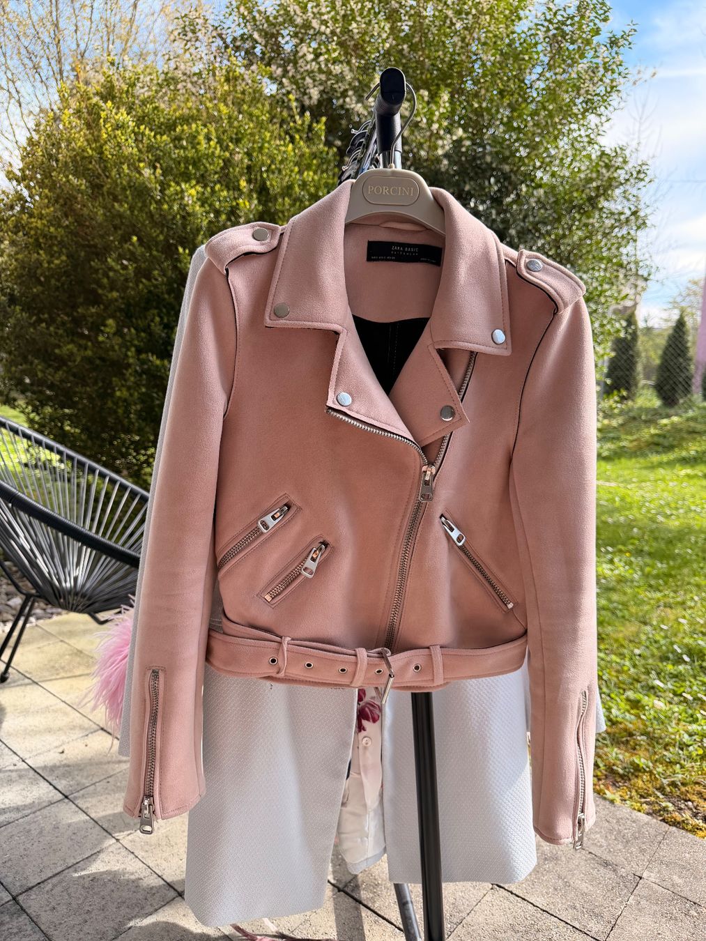 Zara Giacche: Zara Frühlingsjacke in Pink Grösse S – Usato da Winterthur venduto da yan_jnw8 1