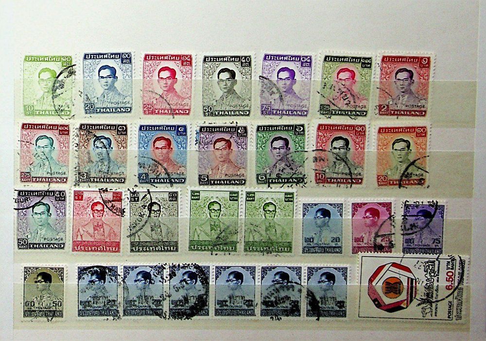 Collection De Timbres Thailand – Lot De 25 Timbres Divers, Qualité Supérieure, Idéal Pour Philatélistes Débutants Ou Complément De Collection