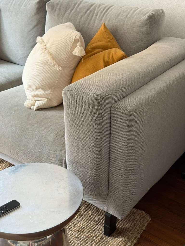 Ikea Sofas: Ikea NOCKEBY two-seat sofa, gray – Gebraucht aus Zürich von emi_j76q 3