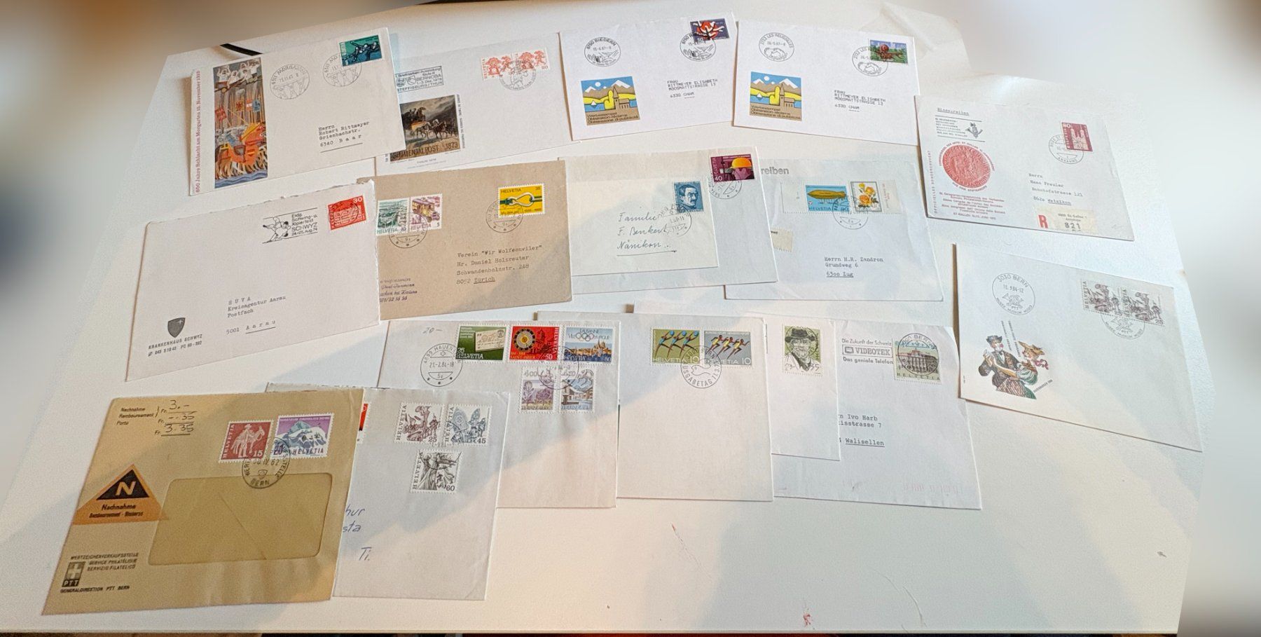 Tutti i francobolli: FDC HELVETIA LOT – Usato da Riva san vitale venduto da abd_p86k