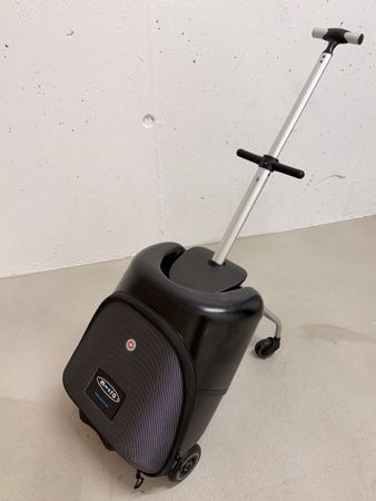 Micro Scooter Koffer für Kinder, schwarz