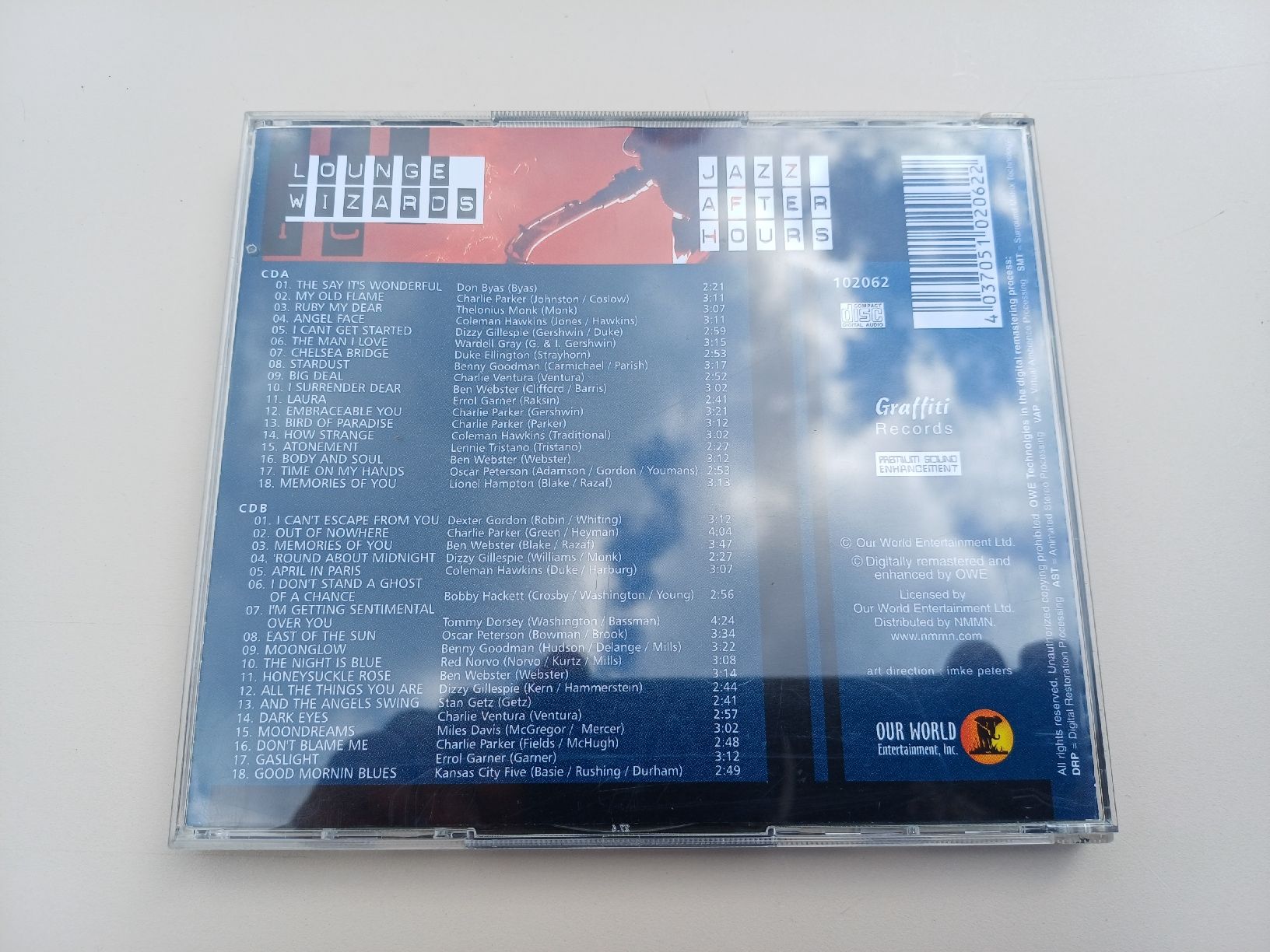 CD: Lounge Wizards "Jazz after hours" CDx2 – Nuovo (secondo la descrizione) da Begnins venduto da Drastic-Sound 1