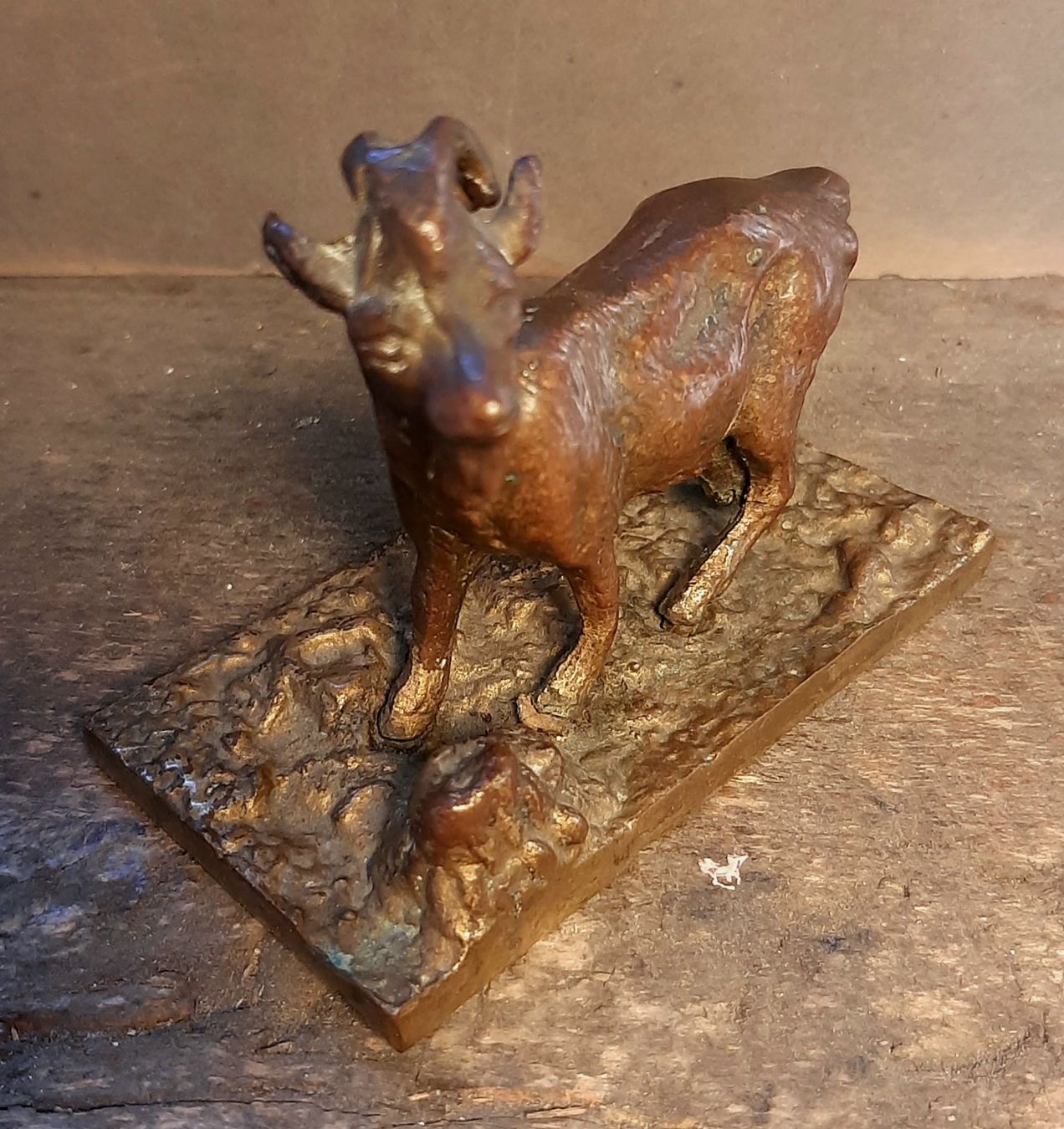 Sculptures & Statues: Bronze Ziegen Skulptur – D'occasion à Arbon par torso444 2