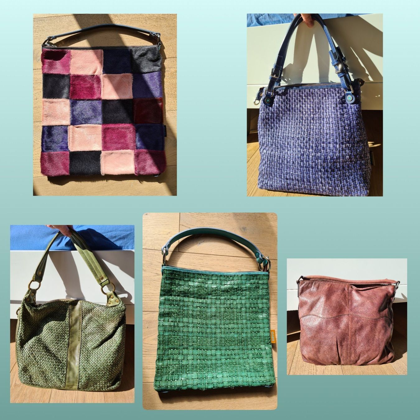 Gabs Borse da donna: Gabs Sofia Echtledertasche gewoben – Usato da Neuhausen venduto da Nemoli 5