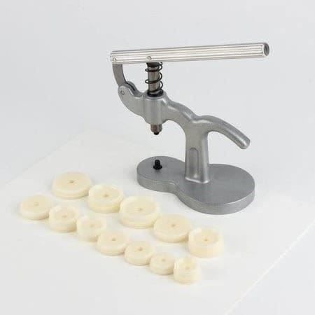 Uhrenpresswerkzeug Set Mit 12 Matrizen - Uhren Reparatur Werkzeug Für Gehäuseschließer