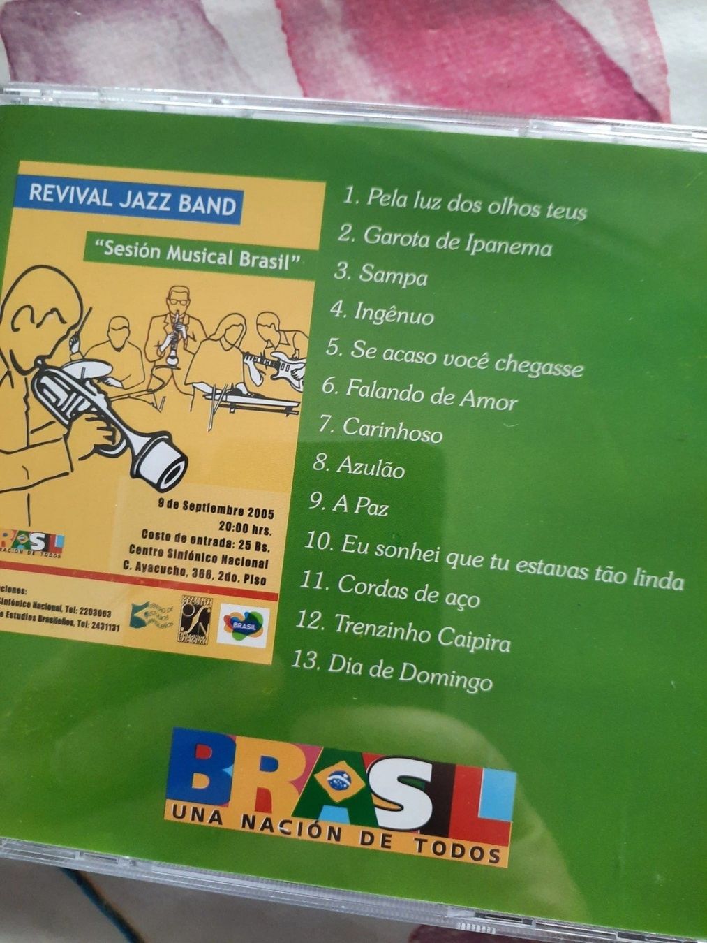 CD: Cd Sesion Musical Brasil – Usato da Pully venduto da bro_n52j 4