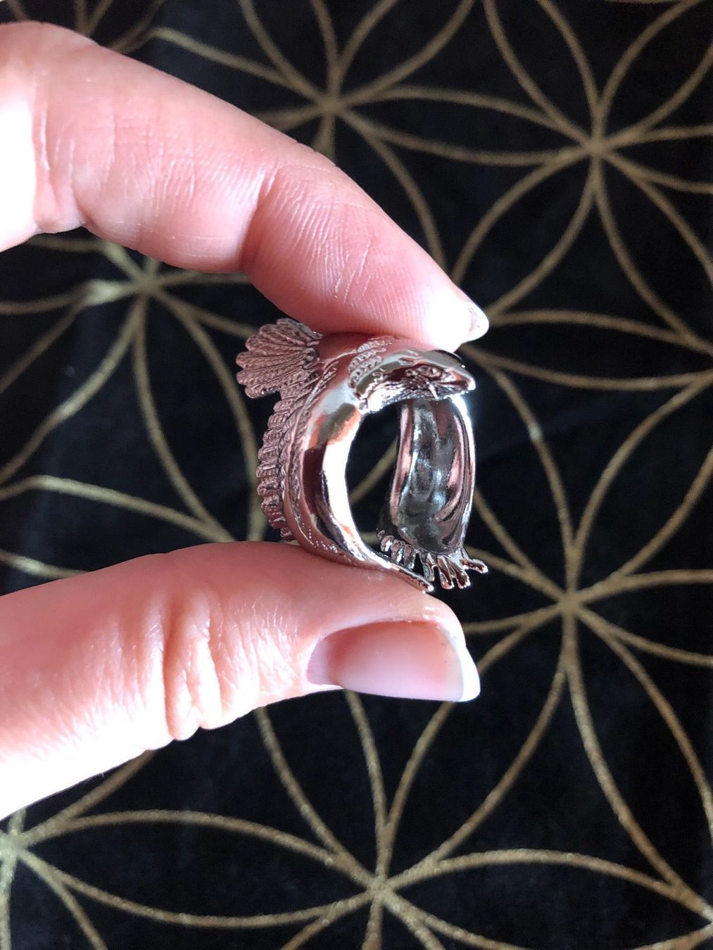 Anelli: Ring mit Vogel (one Size) / Nr. 48 – Nuovo (secondo la descrizione) da Gams venduto da Mariawicca 4