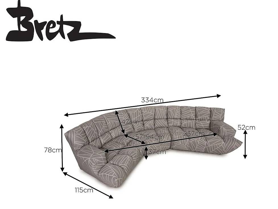 Divani: Sofa Bretz Cloud 7 echt Leder – Usato da Soyhieres venduto da chatons 4