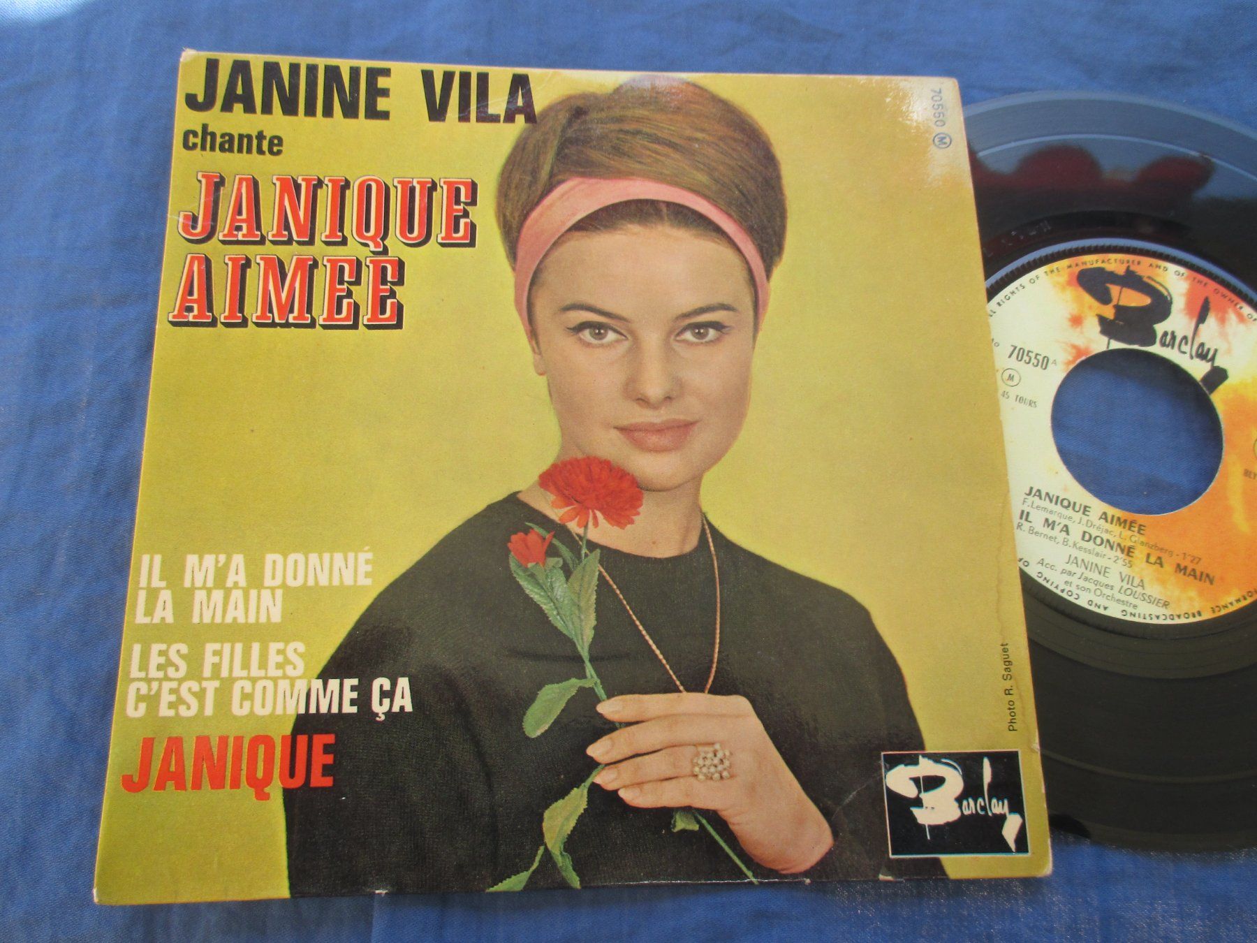Dischi in vinile: Janine Vila EP Janique Aimée – Usato da Colombier NE venduto da Nevenma