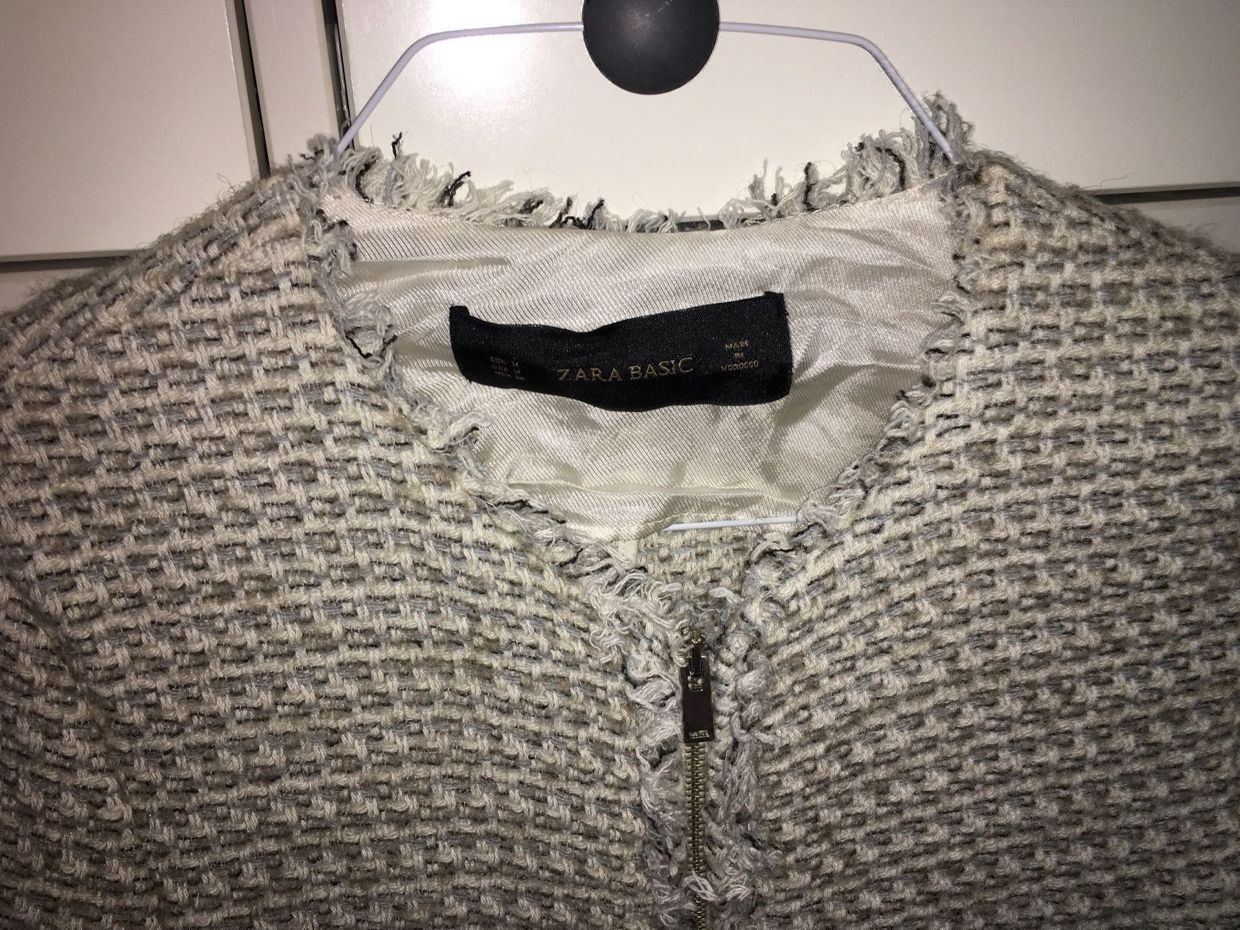 Zara Giacche: Zara Longjacke Beige/offwhite Gr. M – Usato da Goldau venduto da Rjn