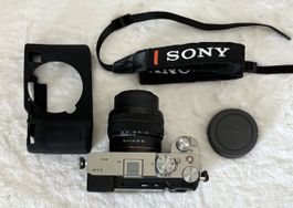 Sony Alpha 7C II silber 33 Mpx mit 28-60mm Objektiv und Gara