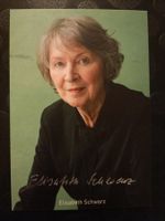 Elisabeth Schwarz - handsignierte Autogrammkarte