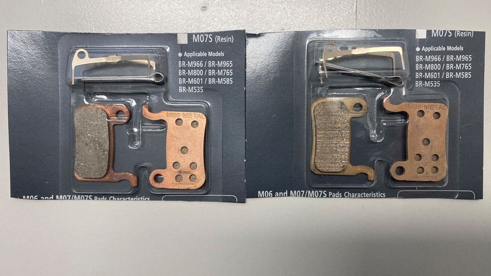 Pastiglie Freno Shimano M06 XTR/XT/SLX/DEORE, Metalliche - Negozio