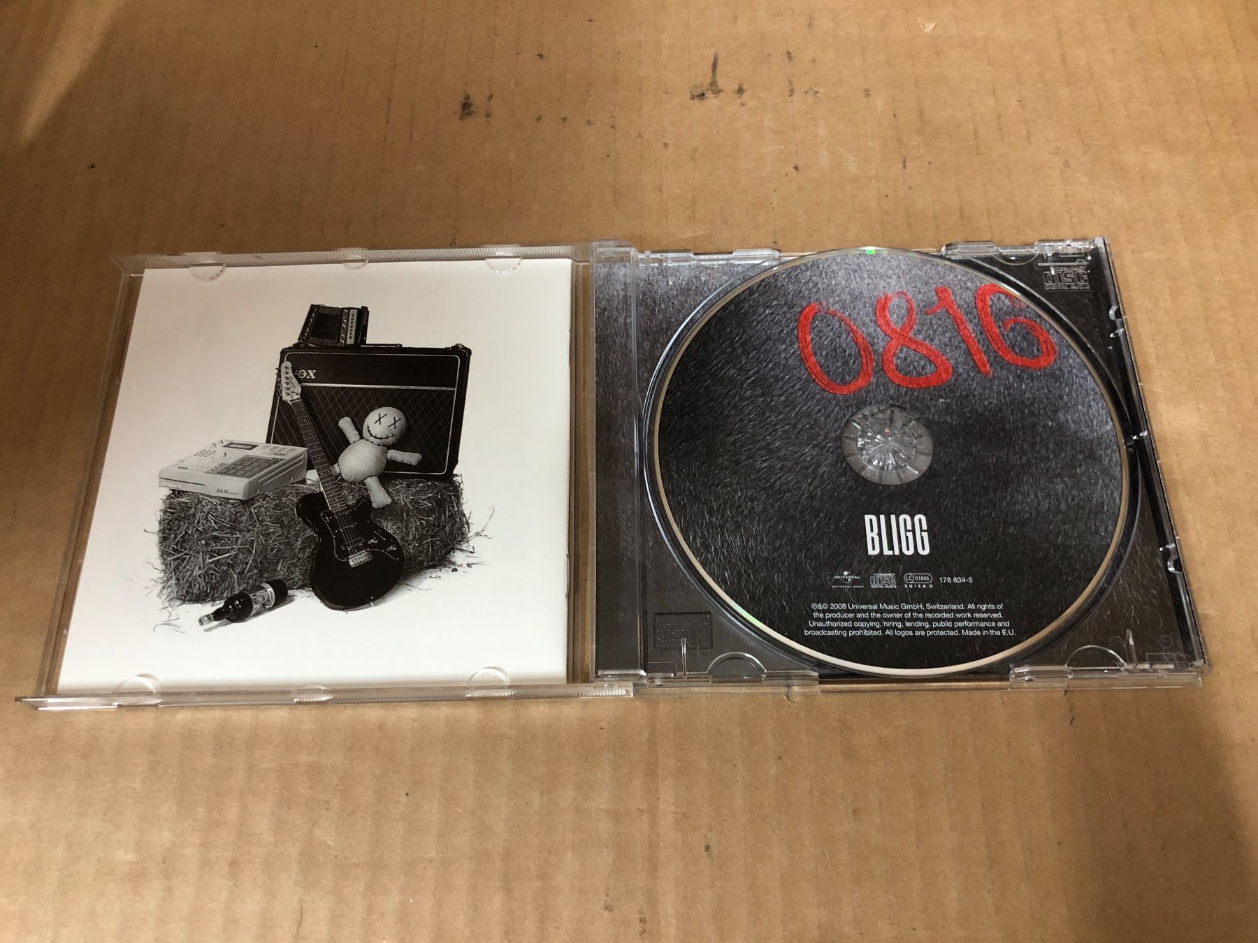 CD: Bligg - 0816 CD – Usato da Eschlikon TG venduto da ArtRec 1