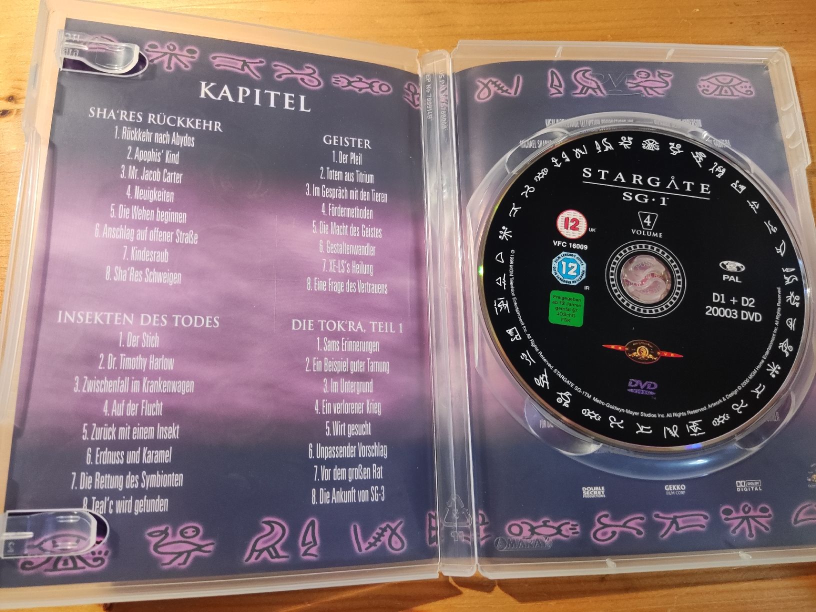 Tutti i DVDs: Stargate - Kommando SG-1 - Volume 4 - (DVD) – Usato da Oberembrach venduto da giu_7ksd 2