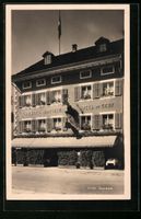 AK Sursee, Gasthof z. Hirschen, 1936