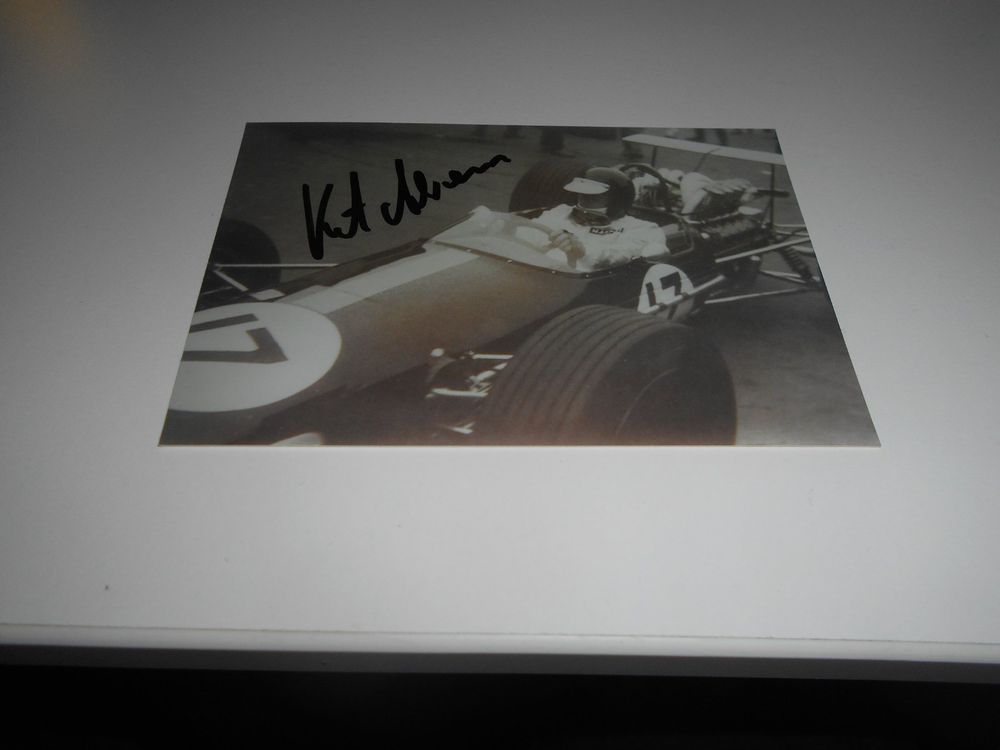 Carte Autographe Originale – Jack Brabham – Formule 1 – Signée – + Certificat A 153263