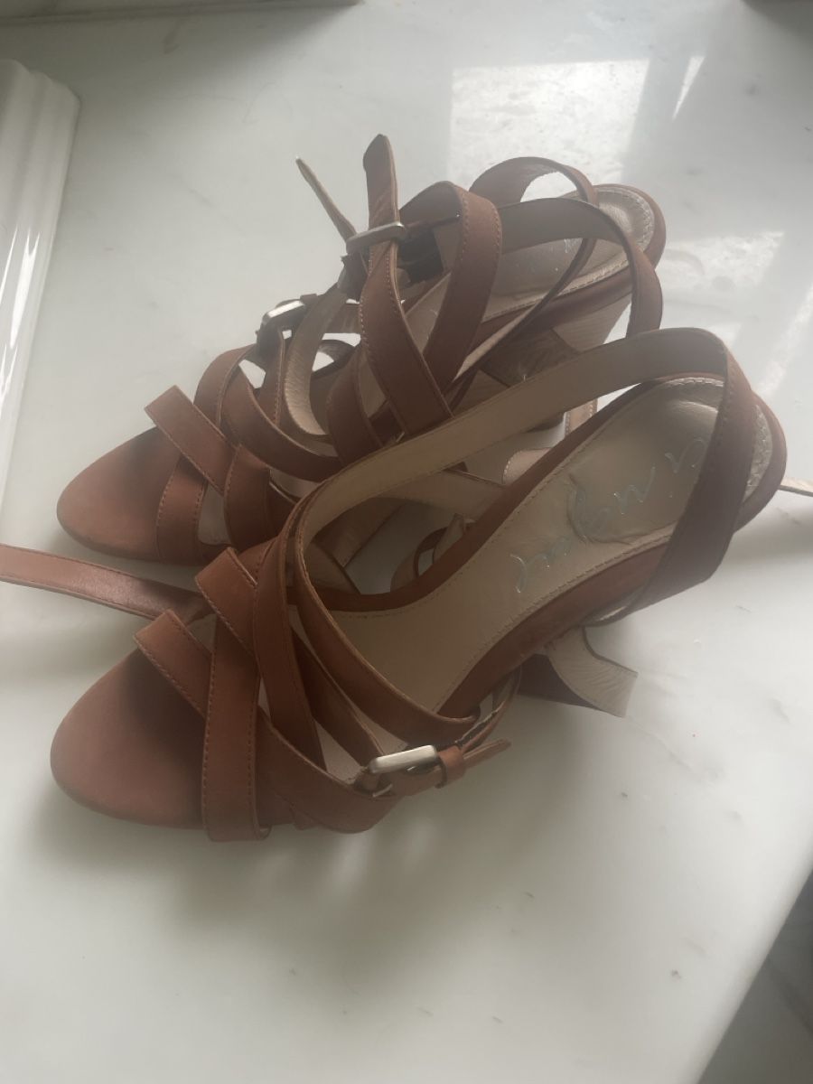 Cinque Scarpe da donna: Cinque wedges Leder Cognac / braun gr 39  – Usato da Zürich venduto da eddiekaterblau 1