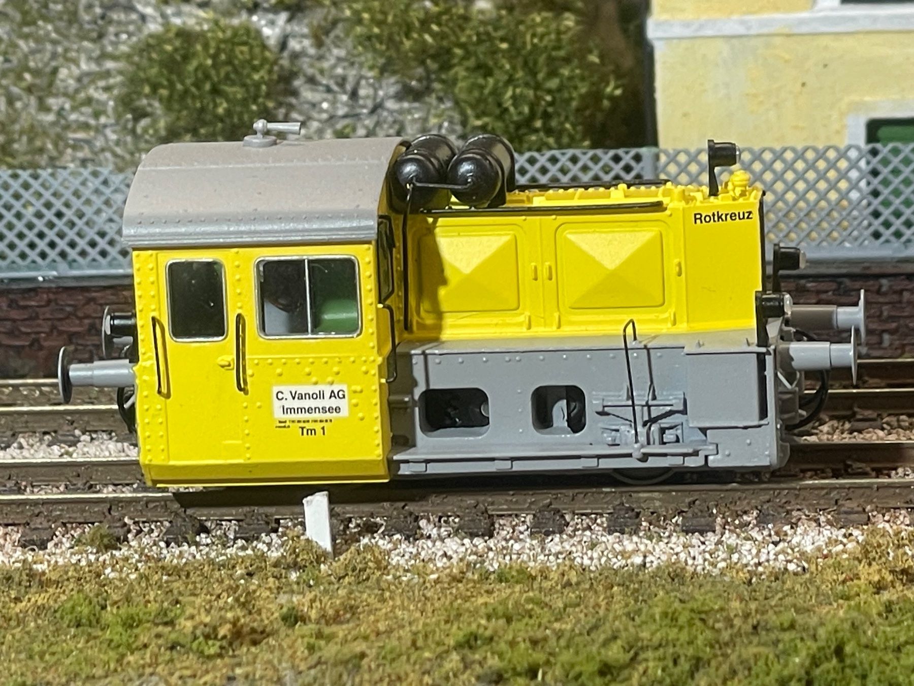 Born Modellini di ferrovie: Born / Brawa Vanoli Rotkreuz – Nuovo e nell'imballaggio originale da Krummenau venduto da ferrotech 9