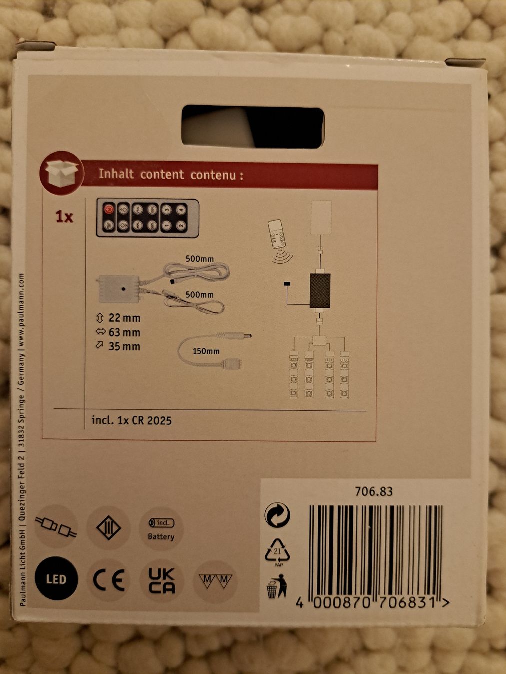 Paulmann Interrupteurs: Paulmann MaxLED Dimm/Switch Controller NEU! – Neuf avec emballage d'origine à Aarau par Thomasteffi 1