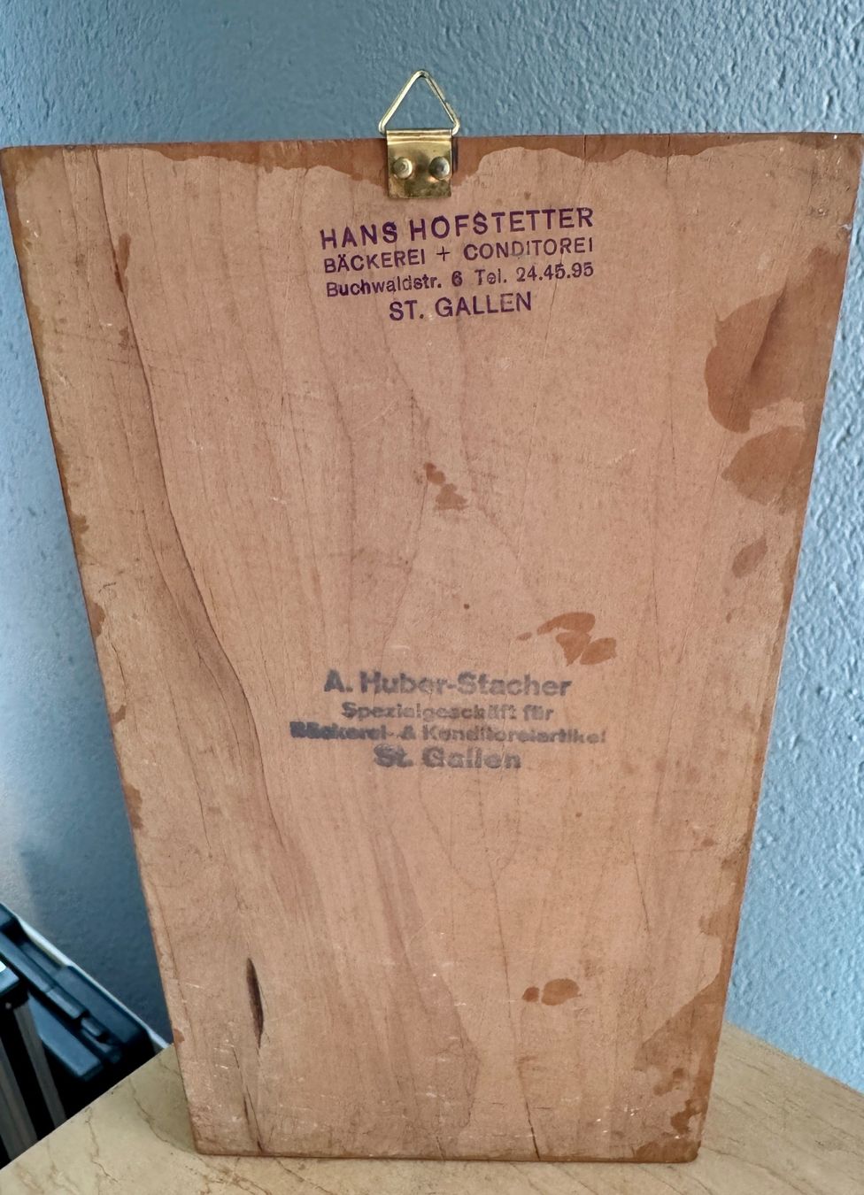 Teglie da forno: Altes Holzmodel Appenzeller Biber Gebäckmodel Model – Usato da Rothrist venduto da Luckywinner 1