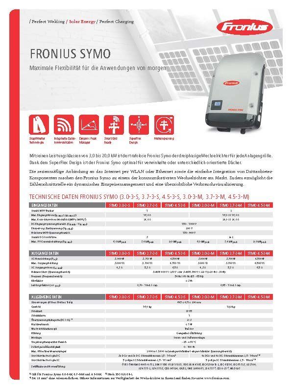 Inverter: Fronius Symo 20.0-3-M light – Nuovo e nell'imballaggio originale da Bazenheid venduto da Steinlin_Energie_AG 1