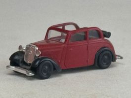 VE1- Brekina DKW F7 Cabriolet hellbraunrot