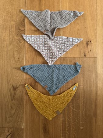 Wunderschöne Musselin Baby Dreieckstücher, Schal, Halstuch, 