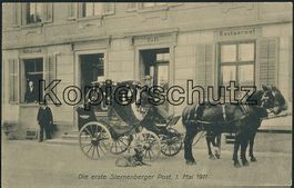 ZH Bauma - Post - Postkutsche