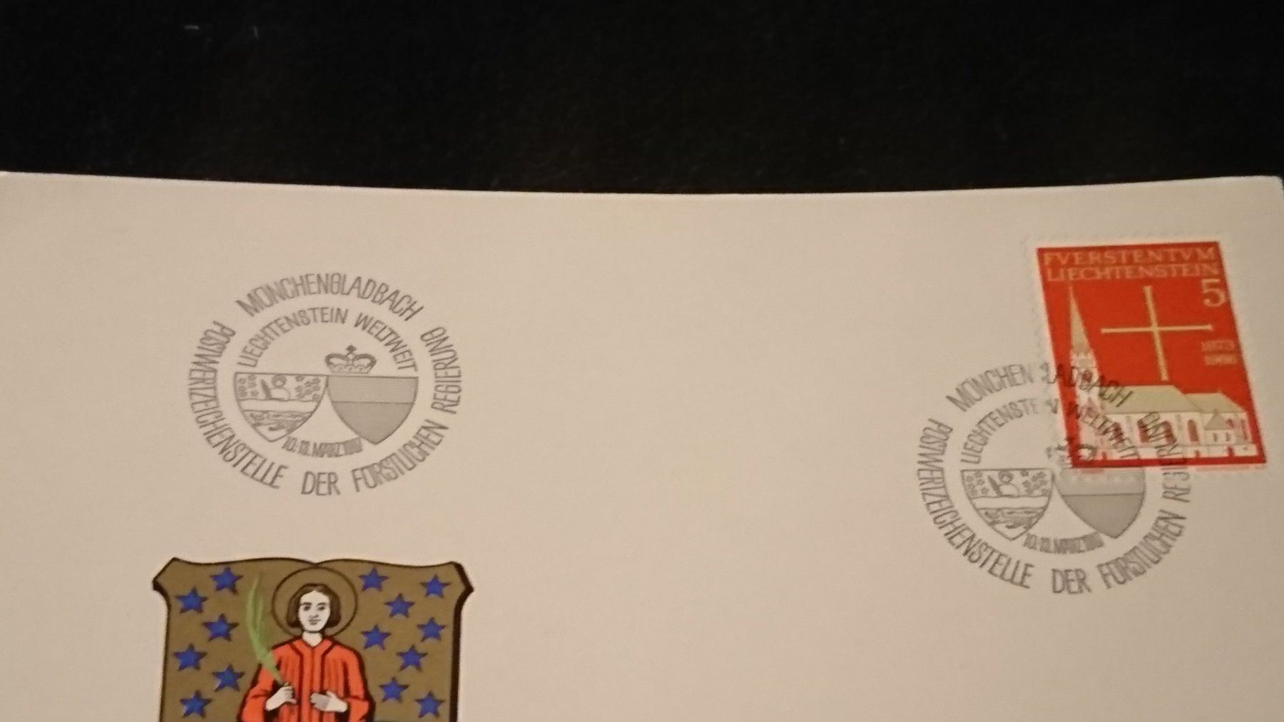 Tous les timbres: 21 Austellungsbriefe Lichtensteiner Post – D'occasion à Remetschwil par Hofiii 3