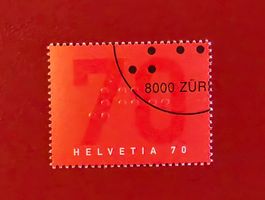 SONDERMARKE BLINDENWESEN 1080 BRAILLE BLINDENSCHRIFT 2003 ET