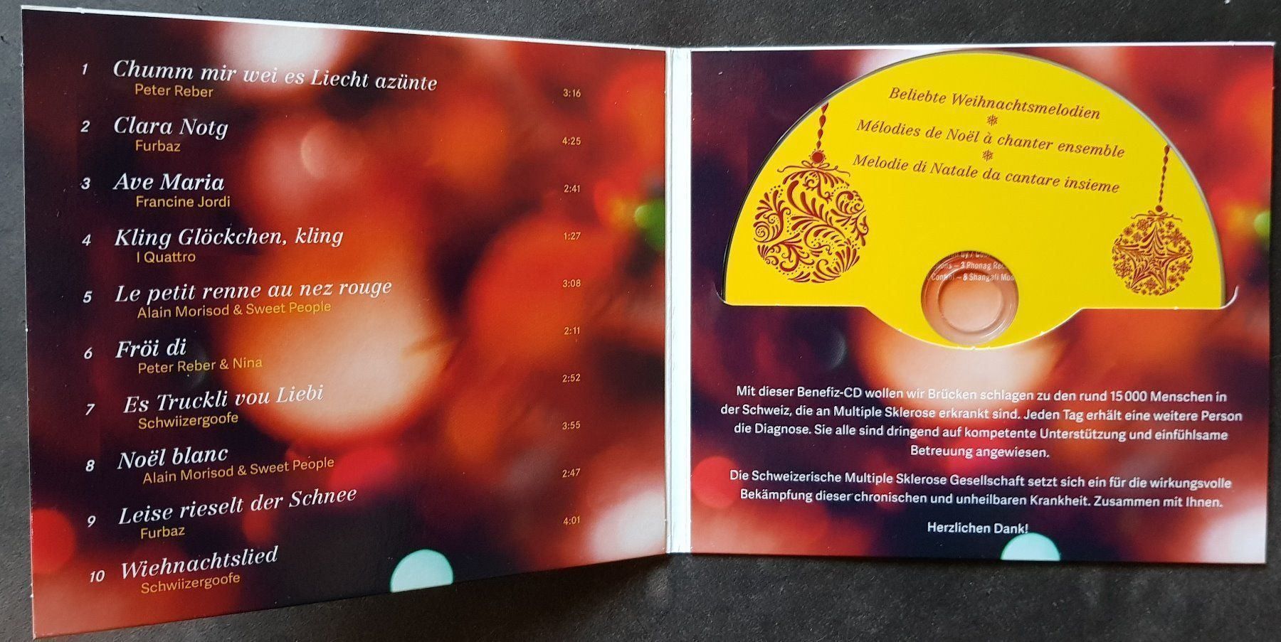 CDs: Stille Nacht - 10 Weihnachtslieder – Gebraucht aus Melchnau von Fishel 1