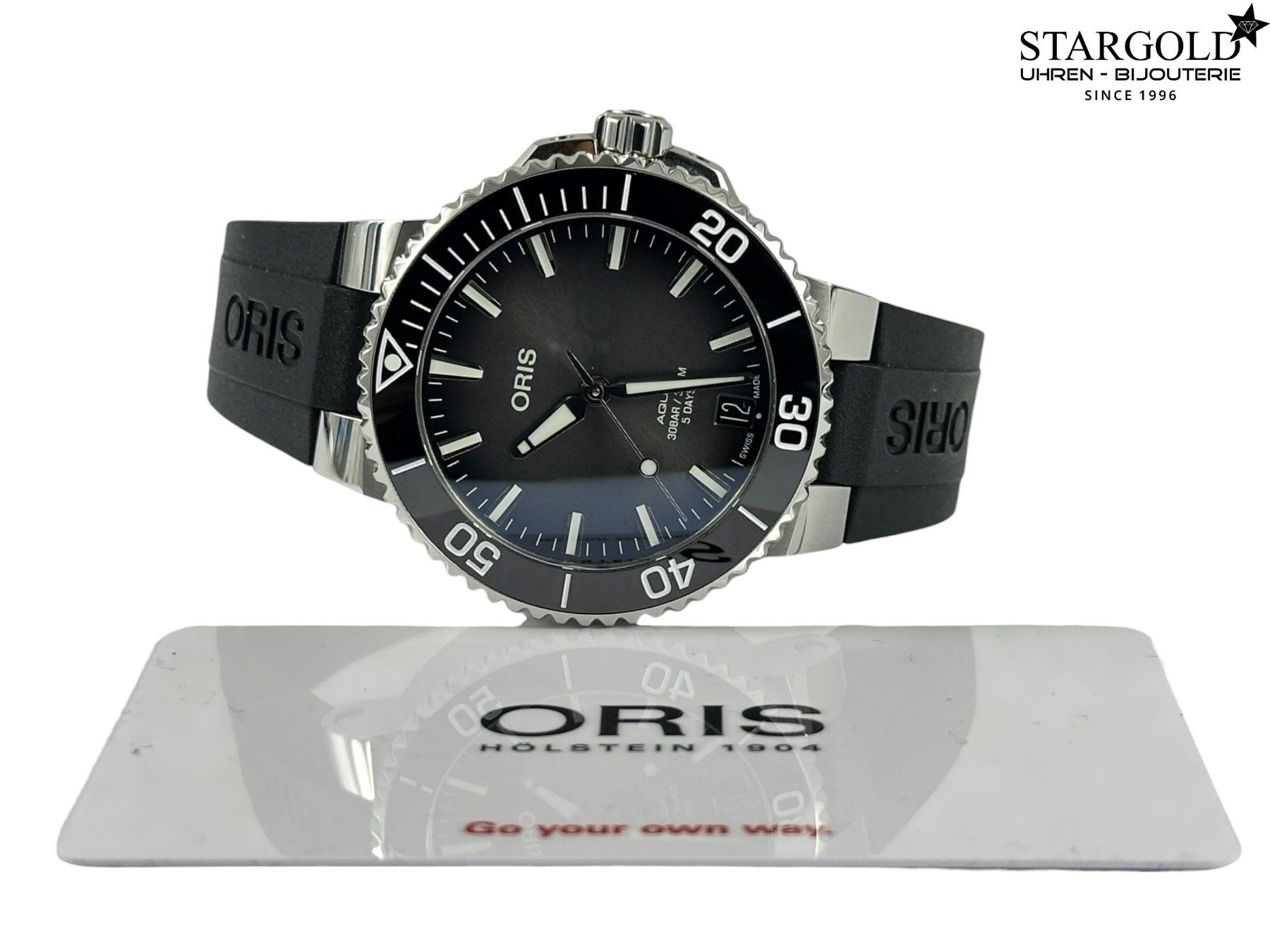 Oris Montres: Oris Aquis Date - 01 400 7769 4154 – D'occasion à Zürich par Stargold-Uhren 8