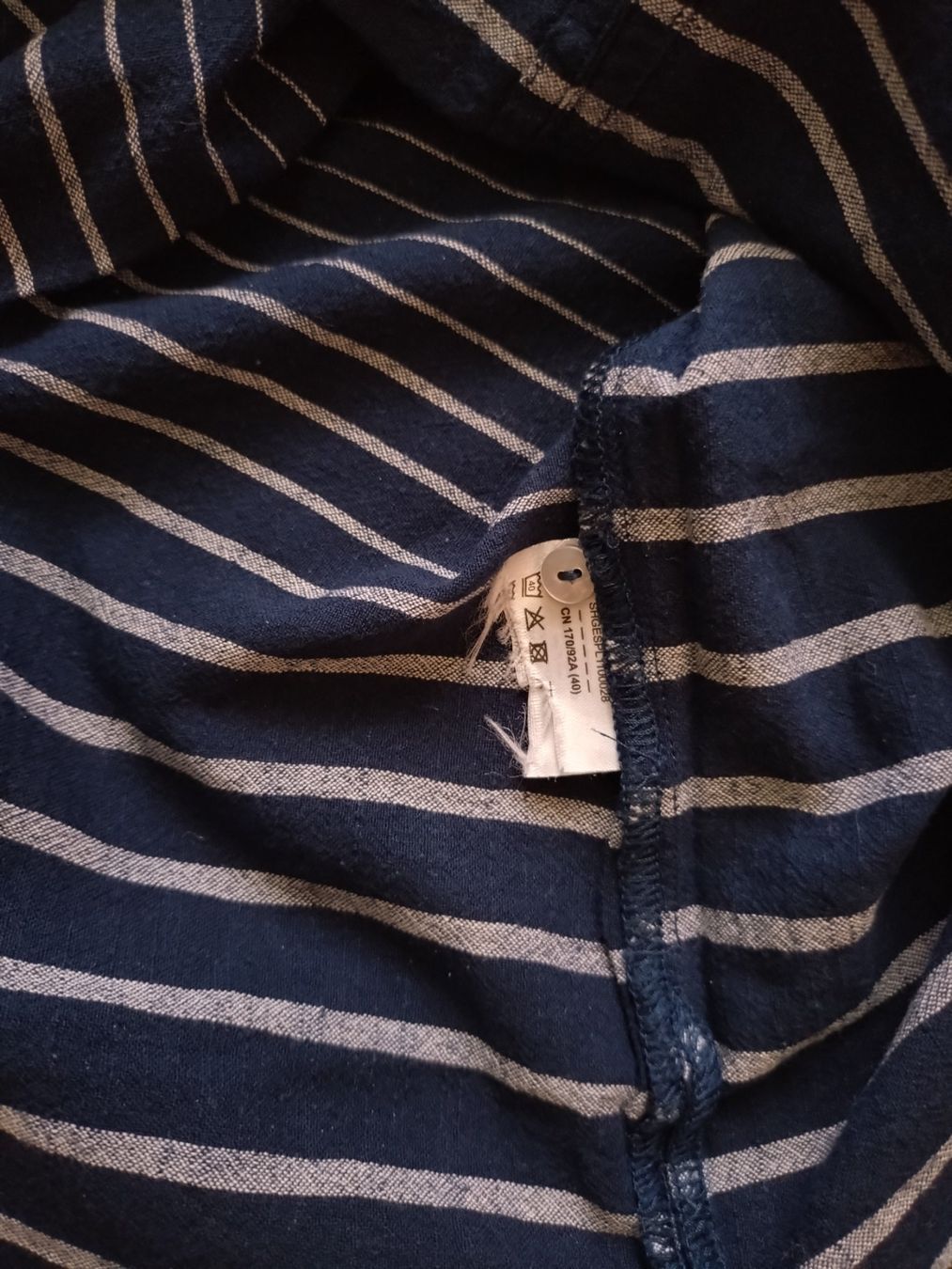 Esprit Top: Chemisier Esprit rayé bleu et blanc, taille 40 – Usato da Genève venduto da mar_2kgm 5