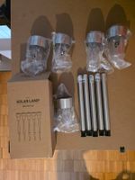 Jysk Solar Lampen Set 5-teilig Edelstahl neu und OVP
