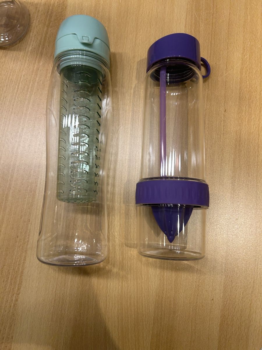 Borracce & Thermos: 3er Set Trinkflasche mit Fruchteinsatz, – Usato da Trimbach venduto da gregy69s 2